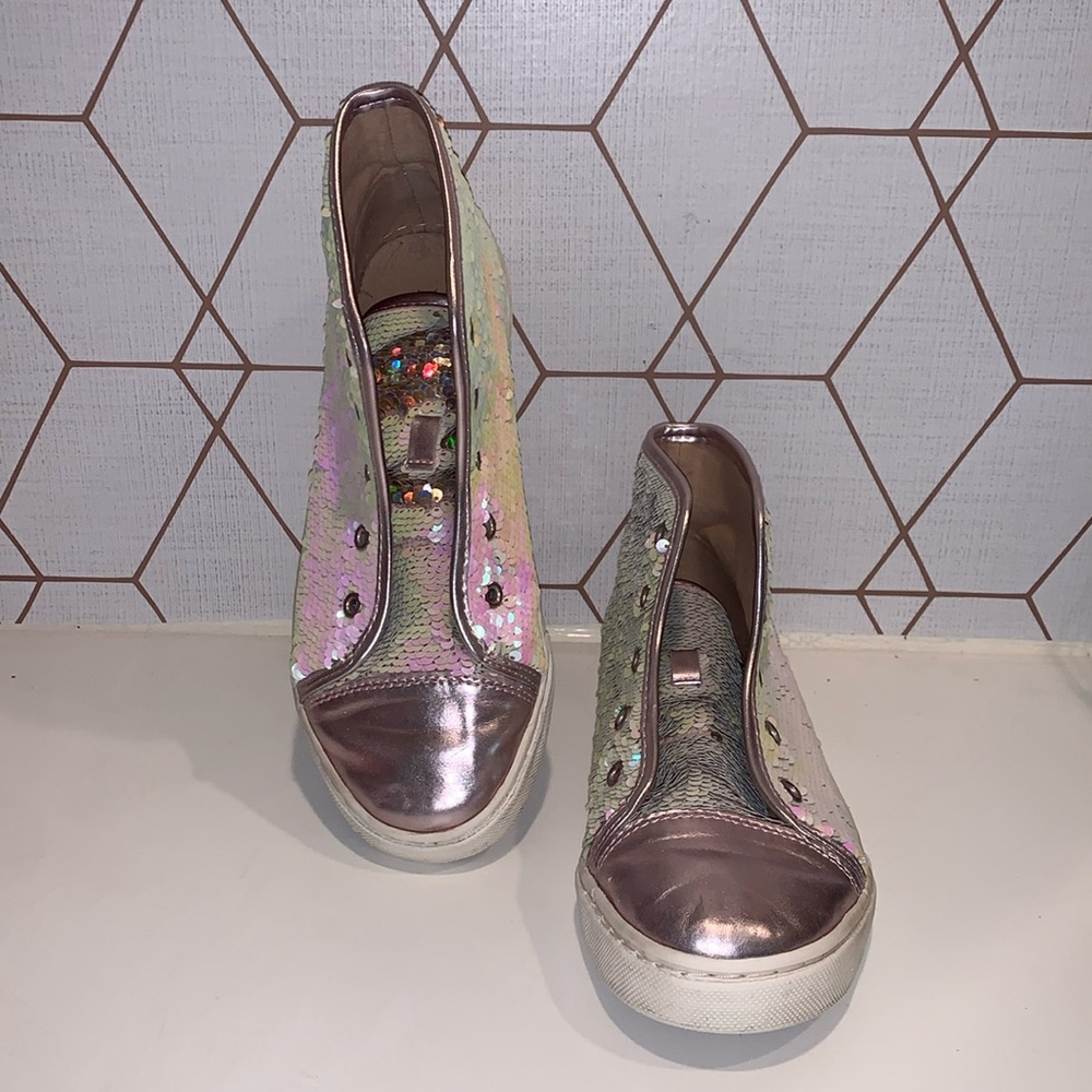 Children’s Place double sided sequin shoe